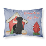 Caroline'S Treasures Dog House Collection Giant Schnauzer Fabric Standard Pillowcase Bb2820Pillowcase, Multicolor