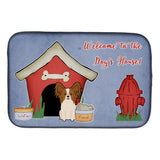 Caroline'S Treasures Bb2832Ddm Dish Drying Mat, 14 X 21, Dog House