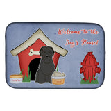 Caroline'S Treasures Dog House Collection Briard Black Dish Drying Mat, 14 X 21
