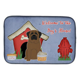 Caroline'S Treasures Dog House Collection Bullmastiff Dish Drying Mat, 14 X 21