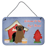 Caroline'S Treasures Dog House Collection Bullmastiff Wall Or Door Hanging Prints Bb2838Ds812, 8Hx12W