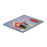 Caroline'S Treasures Dog House Collection Shih Tzu Black Silver Mouse Pad, Multicolor, 7.75X9.25 (Bb2843Mp)