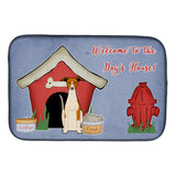 Caroline'S Treasures Dog House Collection Whippet Dish Drying Mat, 14 X 21