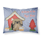 Caroline'S Treasures Dog House Collection Pekingnese Tan Fabric Standard Pillowcase Bb2856Pillowcase, Multicolor