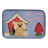 Caroline'S Treasures Bb2858Ddm Dish Drying Mat, 14 X 21, Dog House