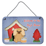 Caroline'S Treasures Dog House Collection Pekingnese Fawn Sable Wall Or Door Hanging Prints Bb2858Ds812, 8Hx12W, Multicolor