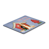 Caroline'S Treasures Dog House Collection English Foxhound Mouse Pad, Multicolor, 7.75X9.25 (Bb2864Mp)