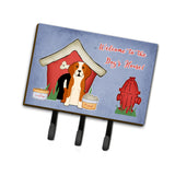 Caroline'S Treasures Dog House Collection English Foxhound Leash Or Key Holder Bb2864Th68, Triple, Multicolor