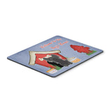 Caroline'S Treasures Dog House Collection Chinese Crested Black Mouse Pad, Multicolor, 7.75X9.25 (Bb2866Mp)