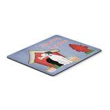 Caroline'S Treasures Dog House Collection White Boxer Cooper Mouse Pad, Multicolor, 7.75X9.25 (Bb2868Mp)