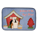 Caroline'S Treasures Bb2879Ddm Dish Drying Mat, 14 X 21, Dog House