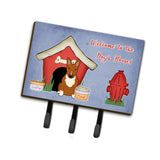 Caroline'S Treasures Dog House Collection Bull Terrier Red Leash Or Key Holder Bb2888Th68, Triple, Multicolor