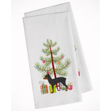 Toy Fox Terrier Merry Christmas Tree White Kitchen Towel Set Of 2