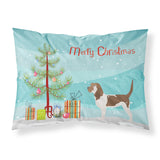 Caroline'S Treasures Grand Basset Griffon Vendeen Merry Christmas Tree Fabric Standard Pillowcase Bb2908Pillowcase, Multicolor