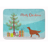 Caroline'S Treasures Irish Setter Merry Christmas Tree Floor Mat, 19 X 27, Multicolor