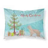 Caroline'S Treasures Christmas Tree Pyrenean Shepherd Dog Merry Fabric Standard Pillowcase Bb2936Pillowcase