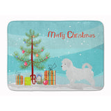 Caroline'S Treasures Maltese Merry Christmas Tree Floor Mat, 19 X 27, Multicolor
