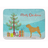 Caroline'S Treasures Shar Pei Merry Christmas Tree Floor Mat, 19 X 27, Multicolor