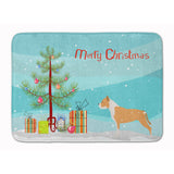 Caroline'S Treasures Staffordshire Bull Terrier Christmas Floor Mat, 19 X 27, Multicolor