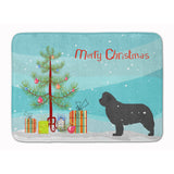 Caroline'S Treasures Newfoundland Merry Christmas Tree Floor Mat, 19 X 27, Multicolor
