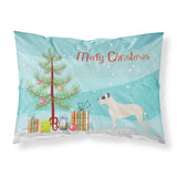 Caroline'S Treasures Christmas Tree Dogo Argentino Merry Fabric Standard Pillowcase Bb2985Pillowcase