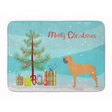 Caroline'S Treasures Bullmastiff Merry Christmas Tree Floor Mat, 19 X 27, Multicolor