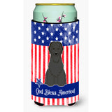 Caroline'S Treasures Bb3076Tbc Patriotic Usa Briard Black Tall Boy Hugger Cold-Beverage-Koozies, Multicolor