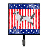 Caroline'S Treasures Usa Patriotic English Setter Leash Or Key Holder Bb3281Sh4, Small, Multicolor