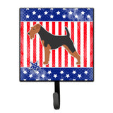 Caroline'S Treasures Usa Patriotic Welsh Terrier Leash Or Key Holder Bb3285Sh4, Small, Multicolor