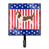 Caroline'S Treasures Usa Patriotic Grand Basset Griffon Vendeen Leash Or Key Holder Bb3290Sh4, Small, Multicolor