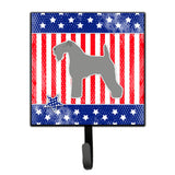 Caroline'S Treasures Usa Patriotic Kerry Blue Terrier Leash Or Key Holder Bb3292Sh4, Small, Multicolor