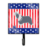 Caroline'S Treasures Usa Patriotic Bearded Collie Leash Or Key Holder Bb3317Sh4, Small, Multicolor