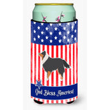 Caroline'S Treasures Usa Patriotic Sheltie/Shetland Sheepdog Beverage Insulator Hugger, Tall Boy, Multicolor