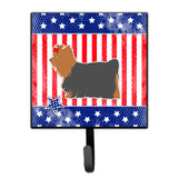 Caroline'S Treasures Usa Patriotic Yorkshire Terrier Yorkie Leash Or Key Holder Bb3334Sh4, Small, Multicolor