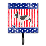 Caroline'S Treasures Usa Patriotic French Bulldog Leash Or Key Holder Bb3341Sh4, Small, Multicolor
