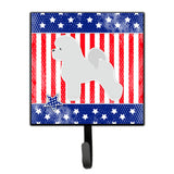 Caroline'S Treasures Usa Patriotic Bichon Frise Leash Or Key Holder Bb3345Sh4, Small, Multicolor
