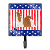 Caroline'S Treasures Usa Patriotic Shih Tzu Leash Or Key Holder Bb3346Sh4, Small, Multicolor