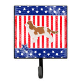 Caroline'S Treasures Usa Patriotic Cavalier King Charles Spaniel Leash Or Key Holder Bb3349Sh4, Small, Multicolor
