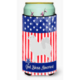 Caroline'S Treasures Usa Patriotic Samoyed Beverage Insulator Hugger, Tall Boy, Multicolor