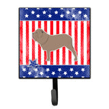 Caroline'S Treasures Usa Patriotic Neapolitan Mastiff Leash Or Key Holder Bb3365Sh4, Small, Multicolor