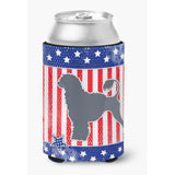 Caroline'S Treasures Usa Patriotic Portuguese Water Dog Can Or Bottle Hugger Bb3368Cc, Can Hugger, Multicolor
