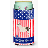 Caroline'S Treasures Usa Patriotic Bull Terrier Tall Boy Beverage Insulator Hugger, Multicolor