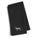 Caroline'S Treasures Bb3383Bktwe Dalmatian Black Embroidered Kitchen Towel (Set Of 2), 28 H X 19 W, Multicolor