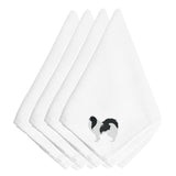 Caroline'S Treasures Bb3437Npke Japanese Chin Embroidered Napkins (Set Of 4), 20, Multicolor