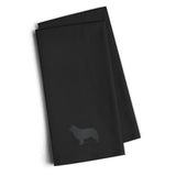 Caroline'S Treasures Bb3464Bktwe Newfoundland Black Embroidered Kitchen Towel (Set Of 2), 28 H X 19 W, Multicolor