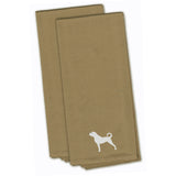 Caroline'S Treasures Bb3477Tntwe Anatolian Shepherd Tan Embroidered Kitchen Towel (Set Of 2), 28 X 19, Multicolor
