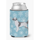 Caroline'S Treasures Winter Snowflake English Setter Can Or Bottle Hugger Bb3481Cc, Can Hugger, Multicolor