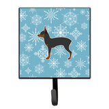 Caroline'S Treasures Winter Snowflake Toy Fox Terrier Leash Or Key Holder Bb3487Sh4, Small, Multicolor