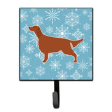 Caroline'S Treasures Winter Snowflake Irish Setter Leash Or Key Holder Bb3493Sh4, Small, Multicolor