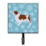 Caroline'S Treasures Winter Snowflake Welsh Springer Spaniel Leash Or Key Holder Bb3500Sh4, Small, Multicolor